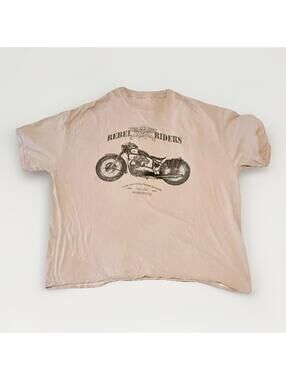 Full Tilt Rebel‎ Riders Motorcycle T Shirt Men’s Size XL First Made